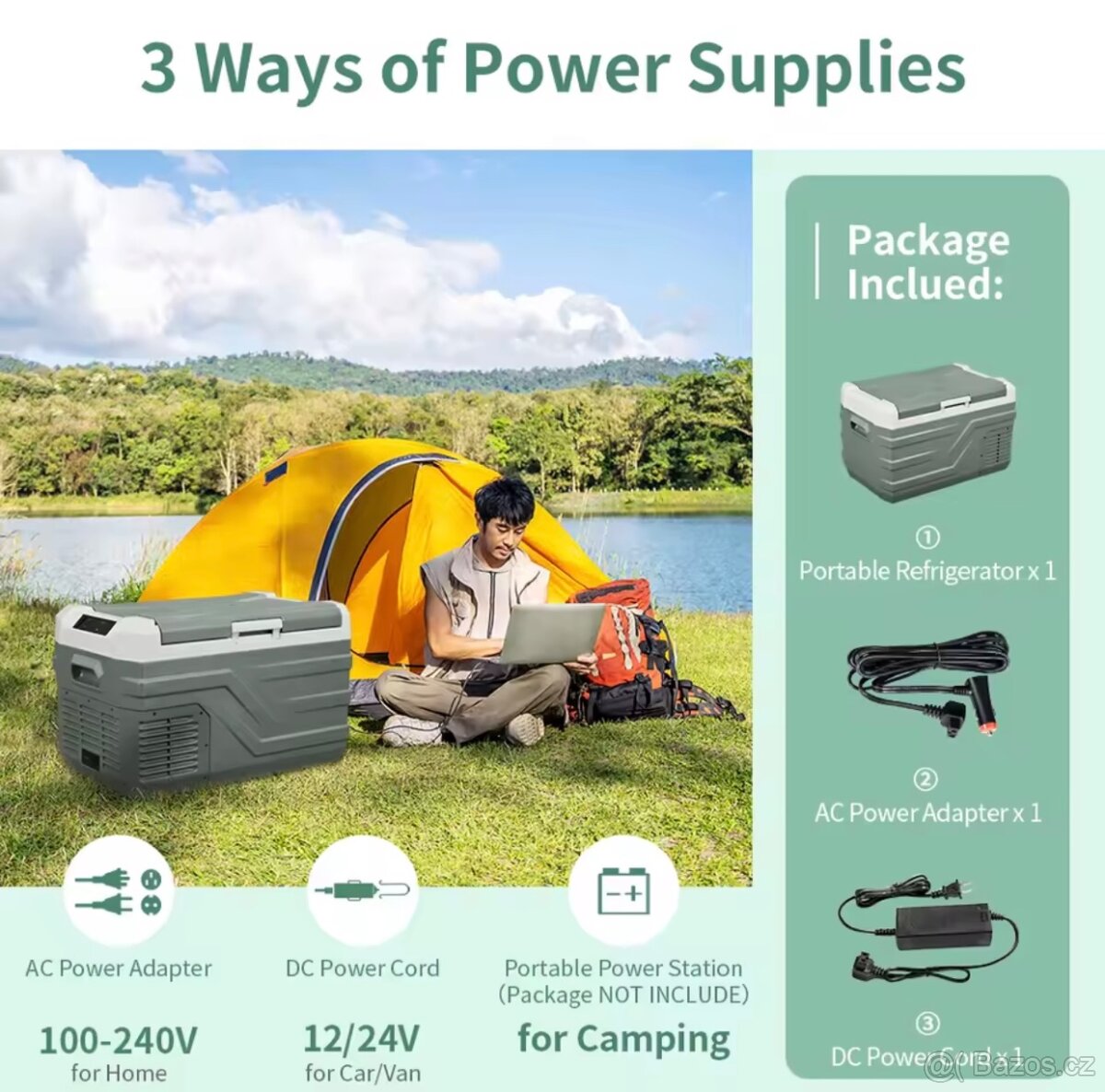 NOVÁ kompresorová autolednice Alpicool 35l - 2