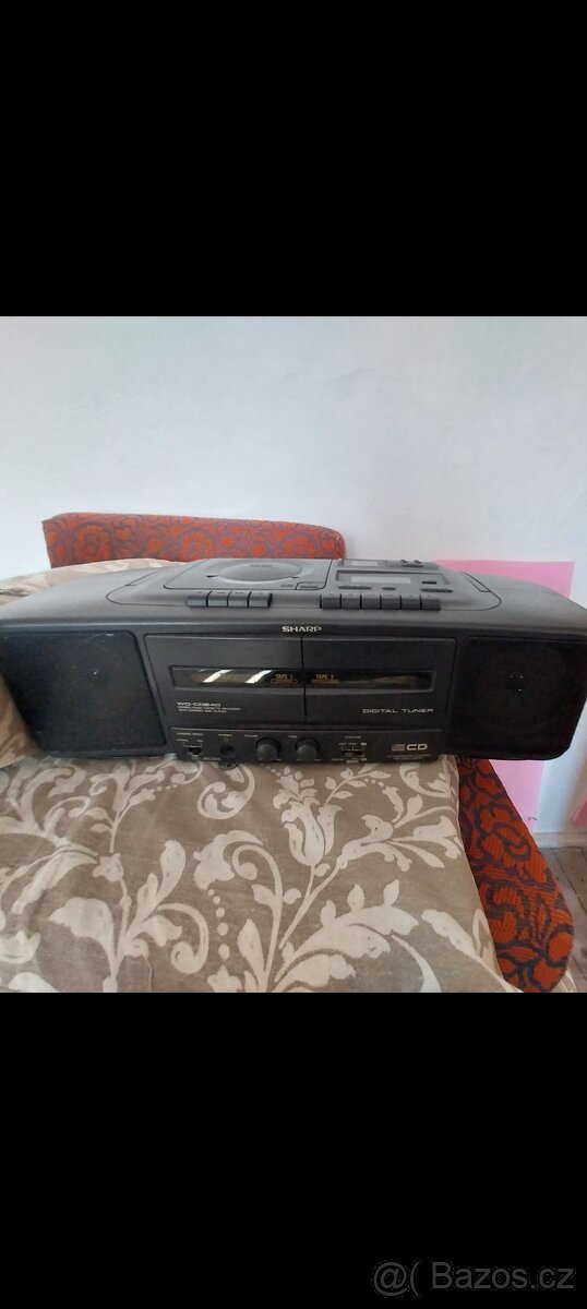 Staré Rádio SHARP WQ-CD240H OLD SCHOOL - 2