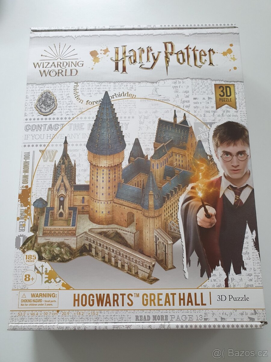 3D Puzzle - Harry Potter Hogwarts Bradavický velký sál - 2