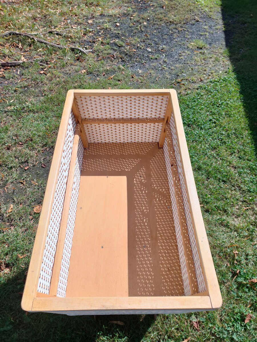 Retro košík pro miminko - 2