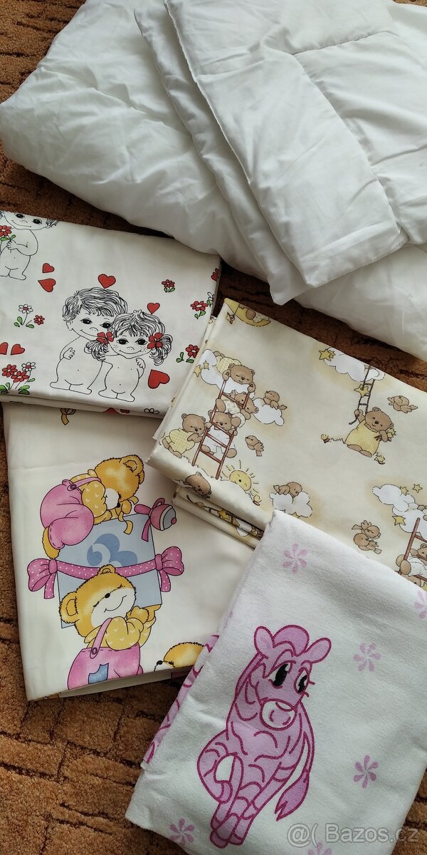 Povlečení do postýlky; Peřina a polštář - 2