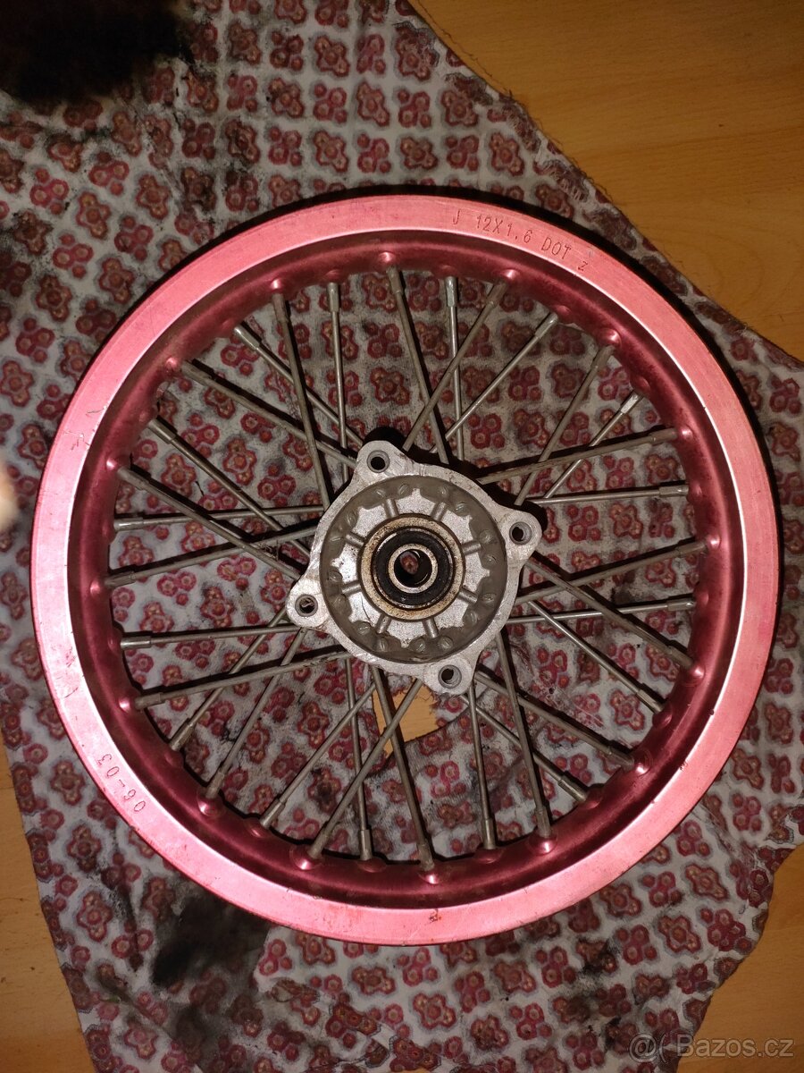 Přední ráfek 12" - 2