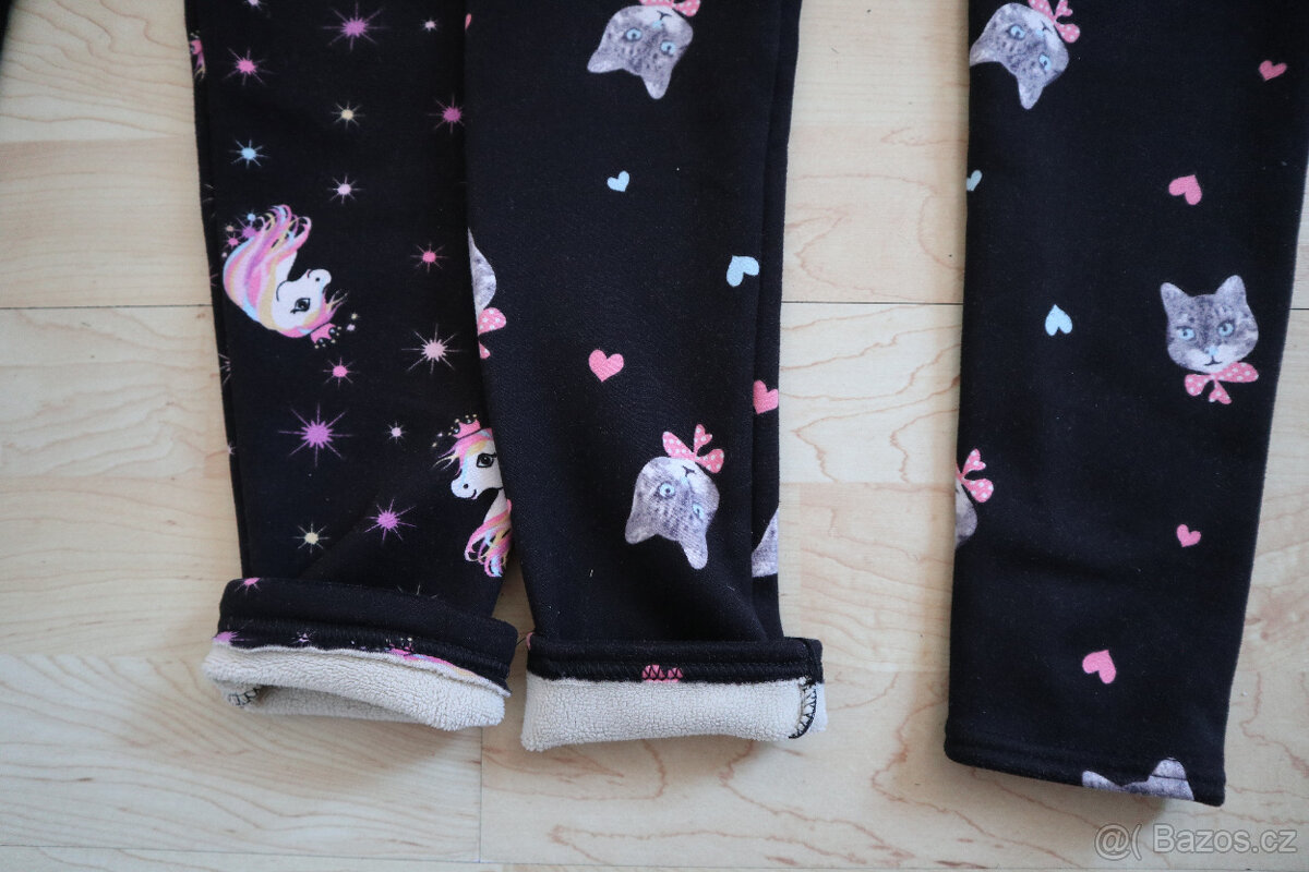 Zatelené legíny vel. 146 - 152 - 2