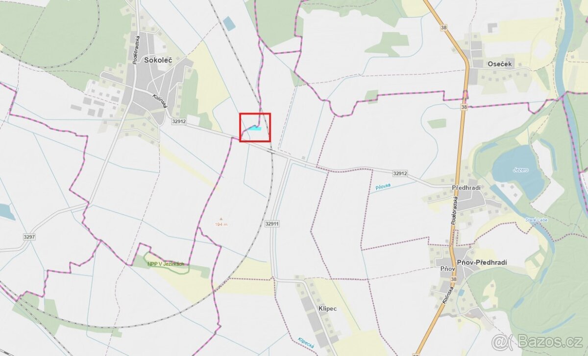 Prodej pole nedaleko Poděbrad – 2 649 m2 - Klipec - 2