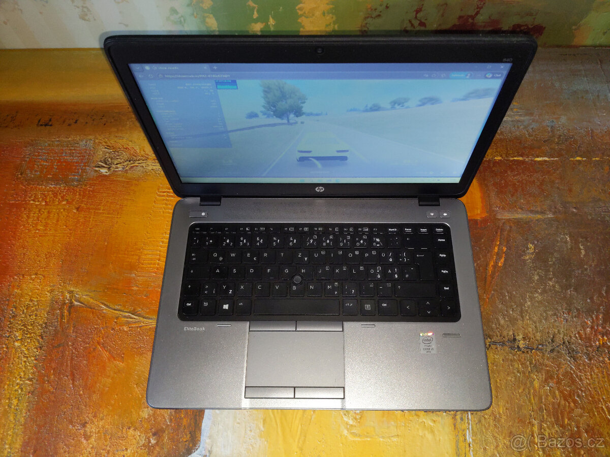 HP EliteBook 840, CPU i5-4300U, RAM 4GB, SSD 112GB - 2