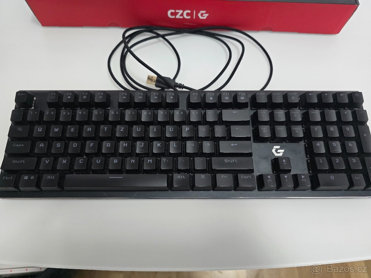 Herní mechanická klávesnice CZC.Gaming Nightblade černá - 2