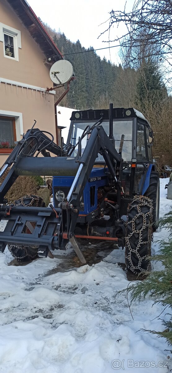 Zetor 7245 s nakladačem - 2