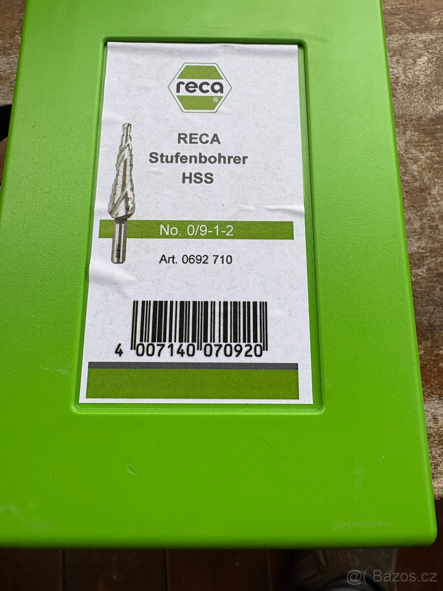 RECA - HSS Sada stupňovitých vrtáků - 2