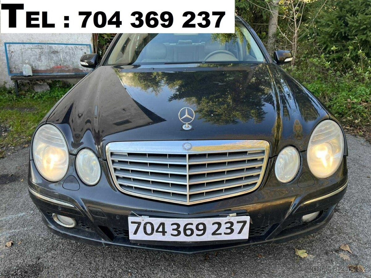 // Mercedes E220 cdi, w211, 125kw, 2007 //DÍLY - 2