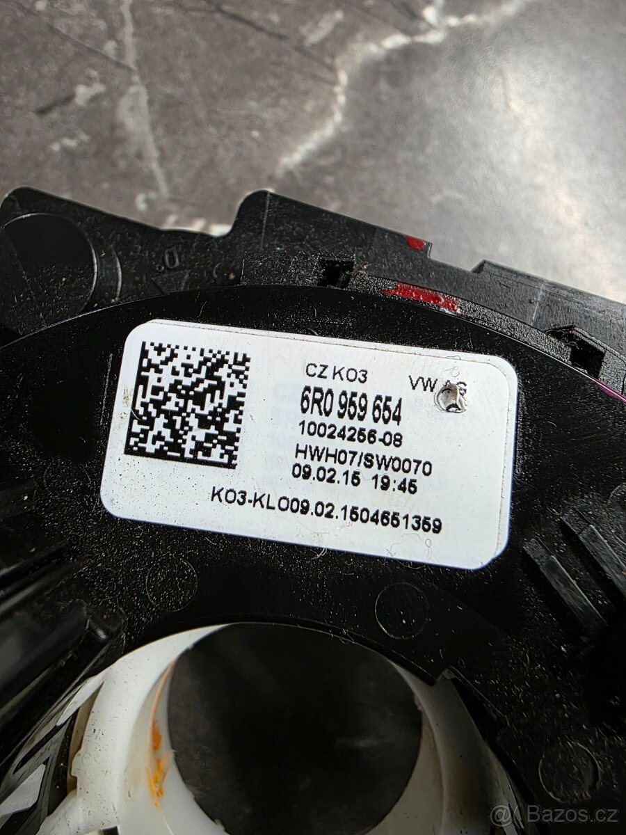 VW Transporter T6 kroužek pod volant - 2