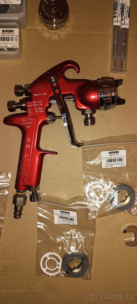 Lakování - pistole Devilbiss - 2