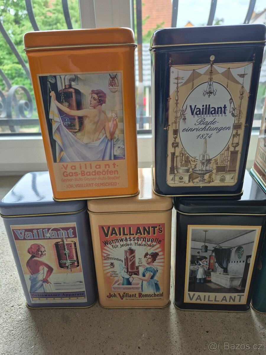 Plechové krabičky Vaillant - 2