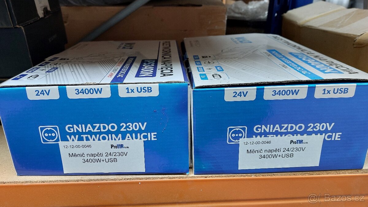 Měnič napětí IPS 3400N 24/230V (1700/3400W) - 2