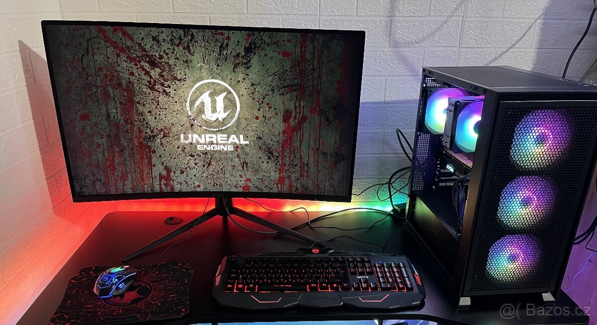 Výkonné herní PC|Ryzen 5 5600X|RTX 3070|32GB RAM| - 2