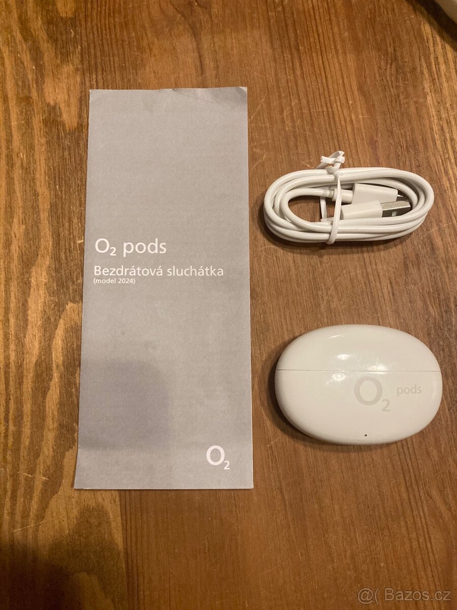 O2 Pods True Wireless bílá - 2