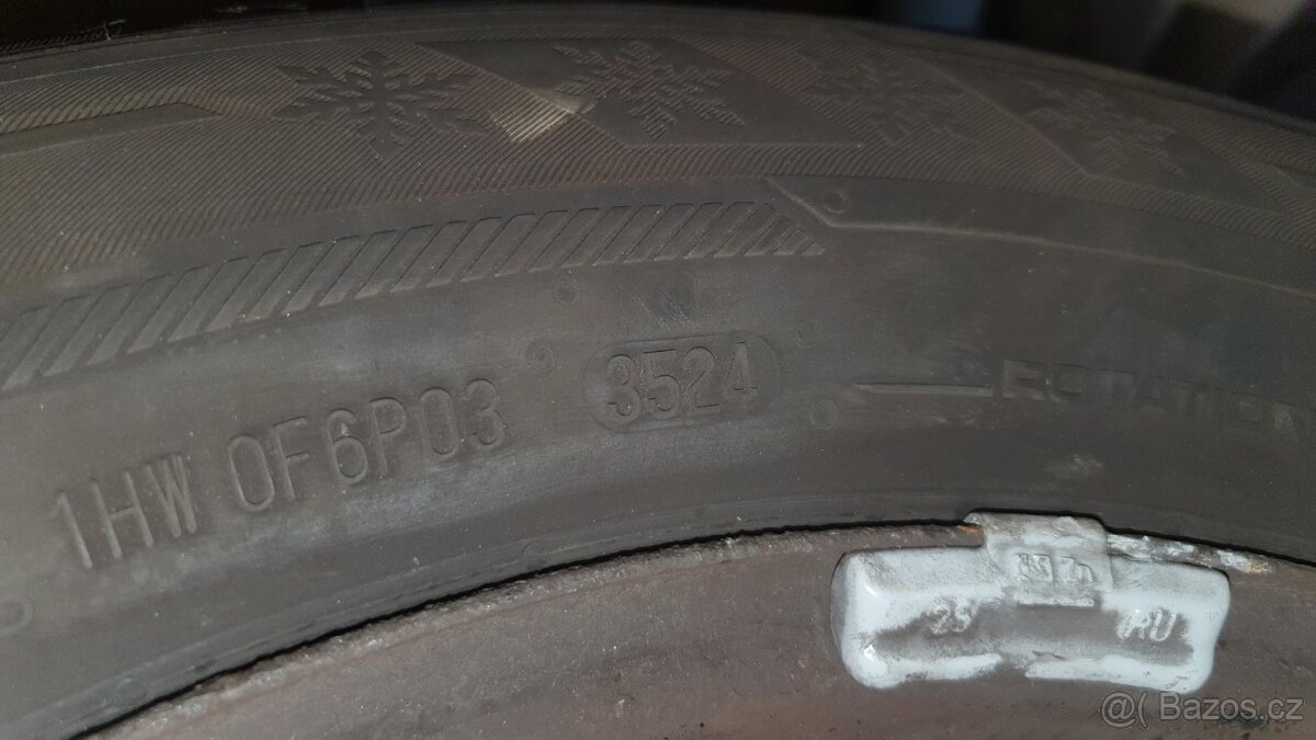 Zimní kola 195/65R15 - Golf 5 .... - 2