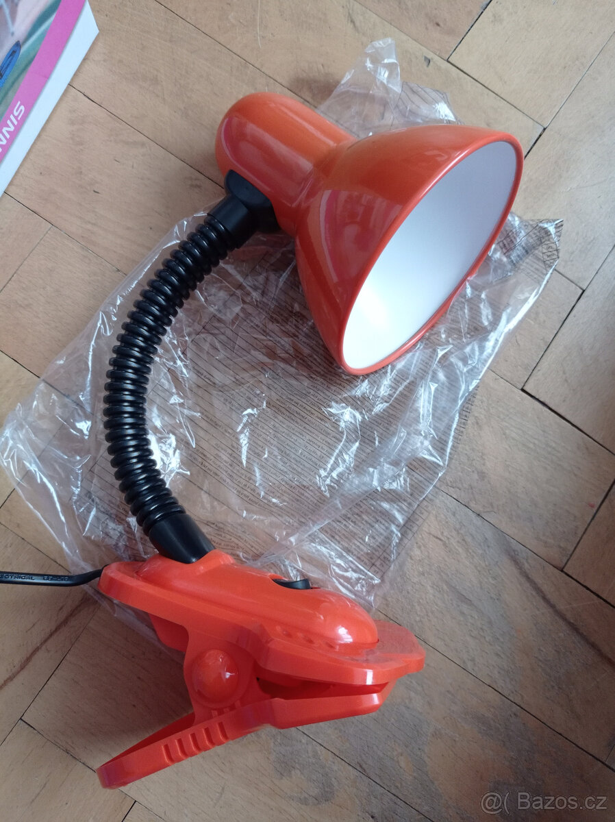 Lampička na klip Rabalux Dennis oranžová - 2