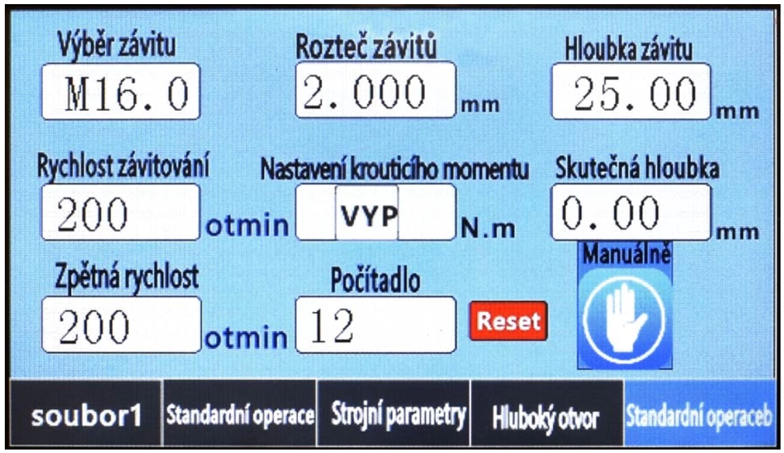 Elektrický závitořez RGM16W M3-M16 programovatelný - 2