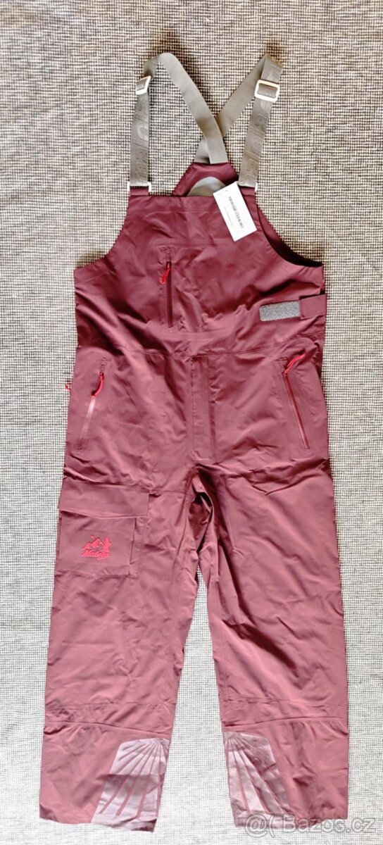 skialpové freeride lyžařské kalhoty MALOJA BIB pants, nové - 2