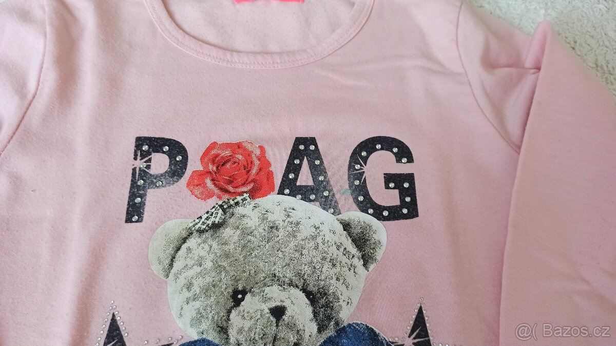 Dívčí trika - vel. 122/128 - 2