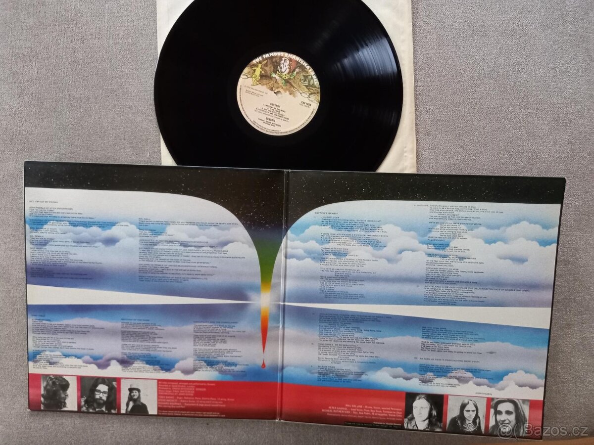 GENESIS „Foxtrot“ /Charisma 1974/ rozkl. obal top stav ,o - 2