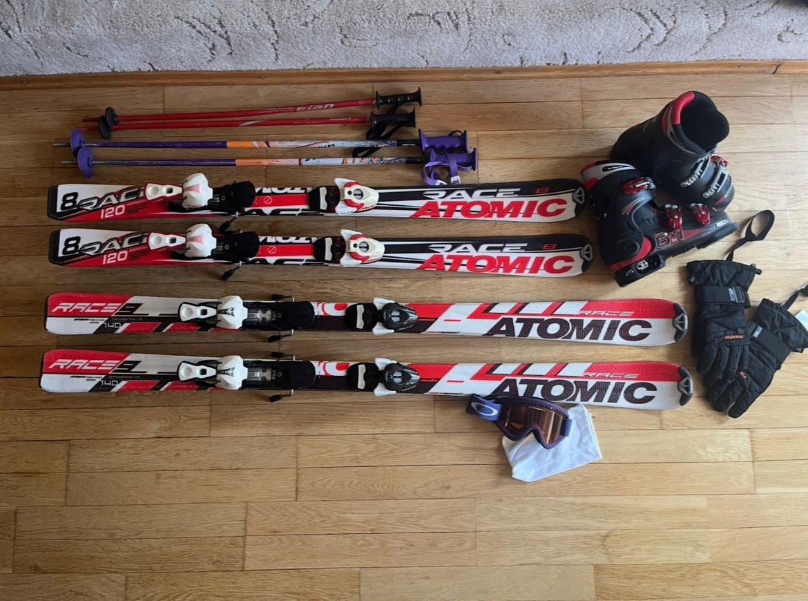 Dětský lyžařský set ATOMIC + ROCES - 2