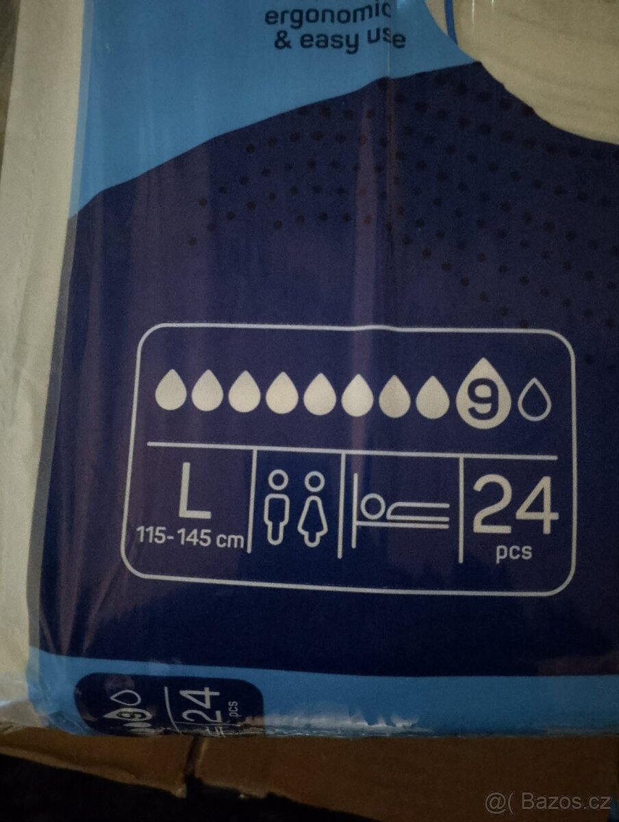 Pleny pro dospělé - MoliCare Elastic premium L 9/10 - 2