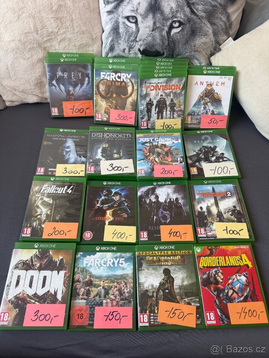 XBOX HRY RŮZNÝCH ŽÁNRŮ - 2