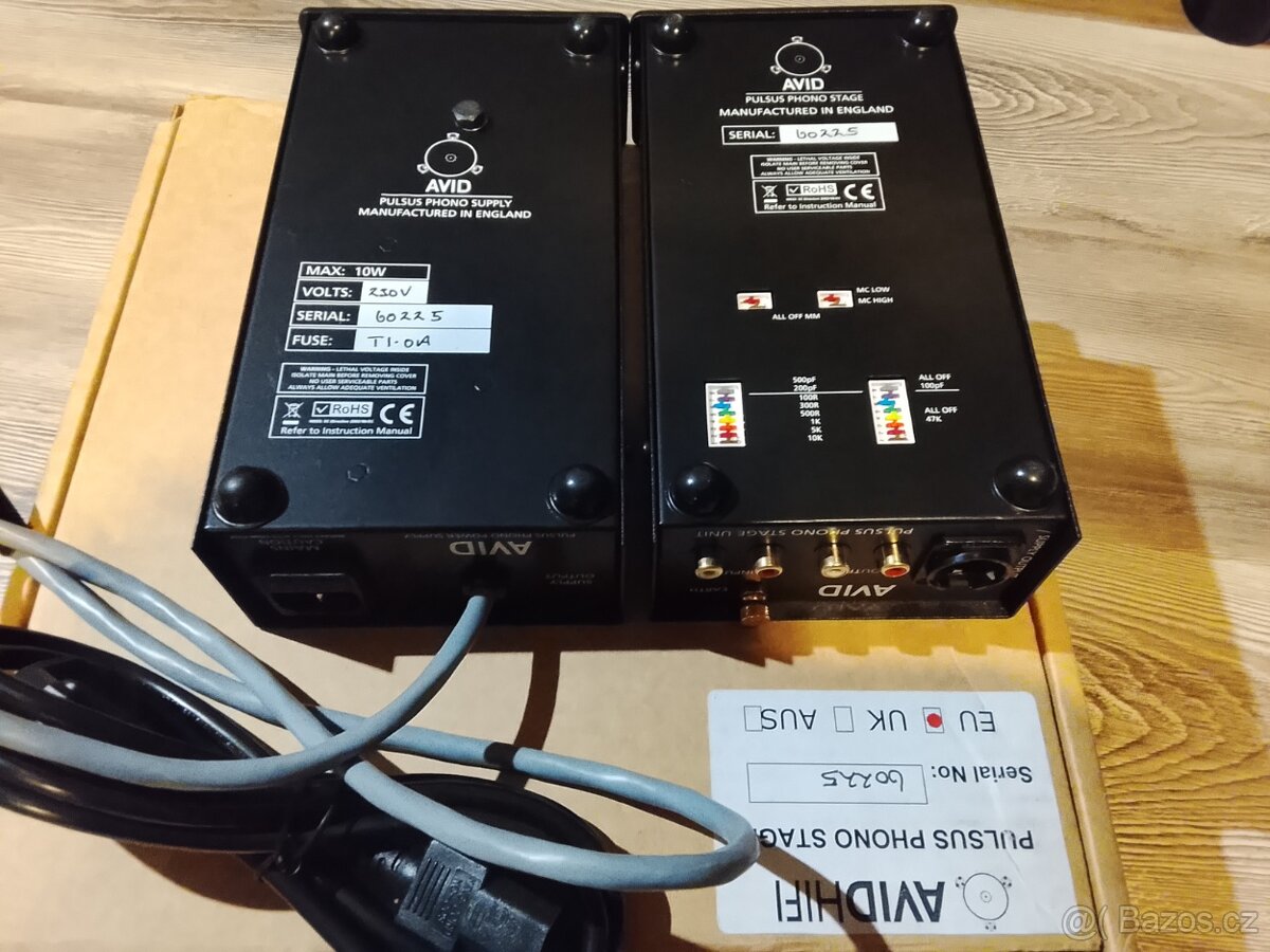 gramofonový předzesilovač AVID Pulsus Phono - 2