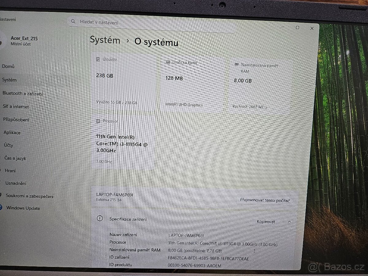 Acer Extensa 215 54 - 2