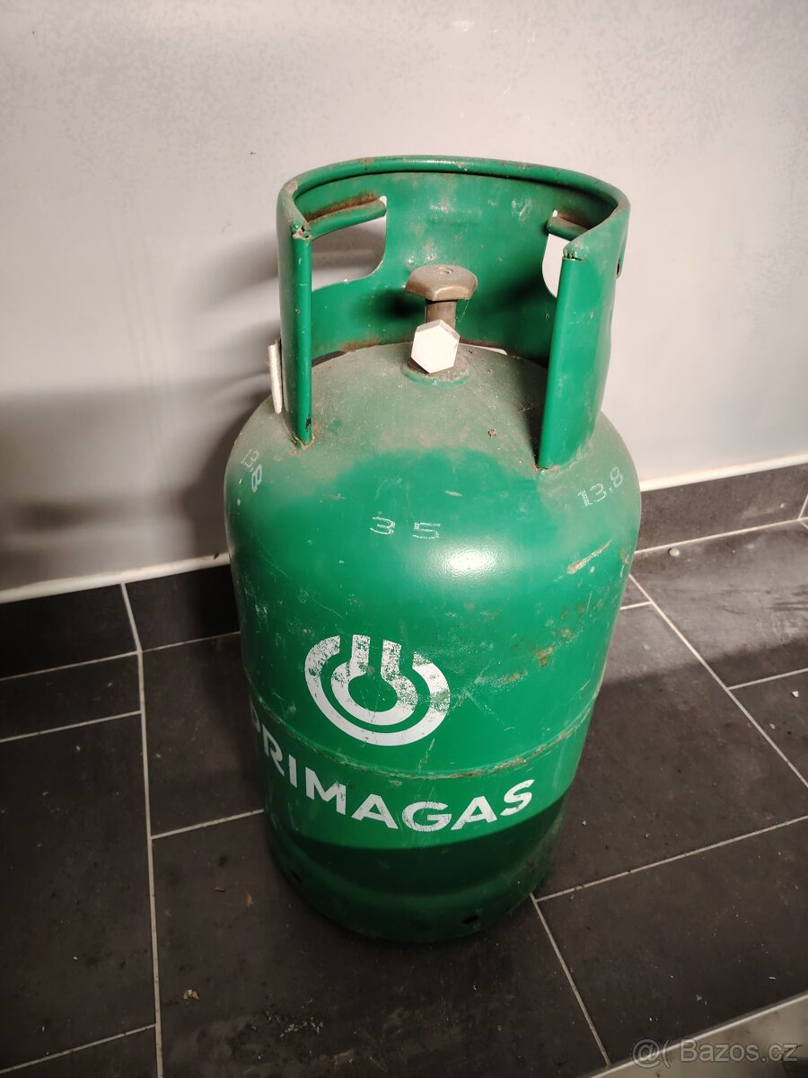 Plynové topidlo Meva+bomba. - 2