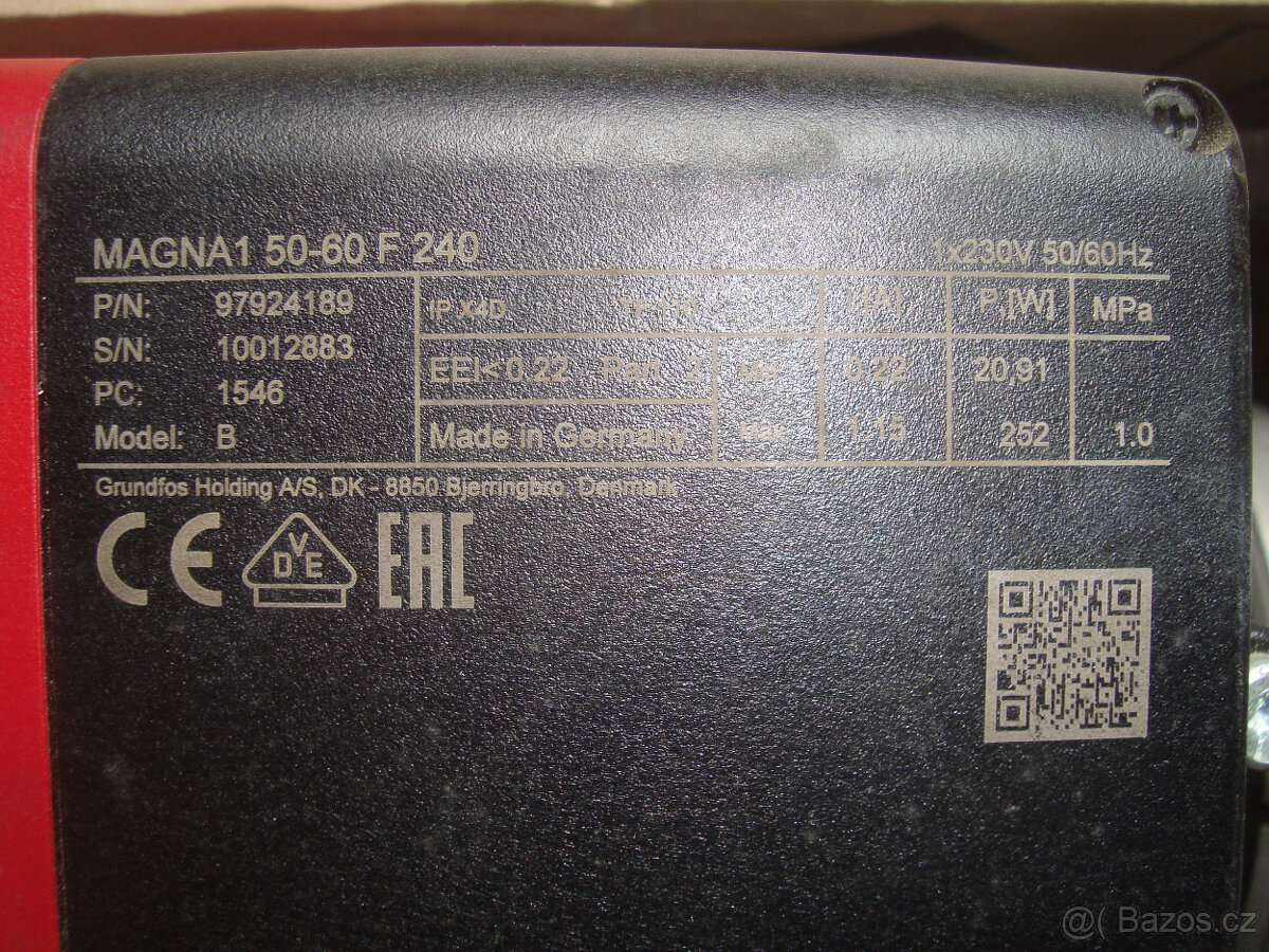 čerpadlo Grundfos Magna1 50-60F 240 - 2