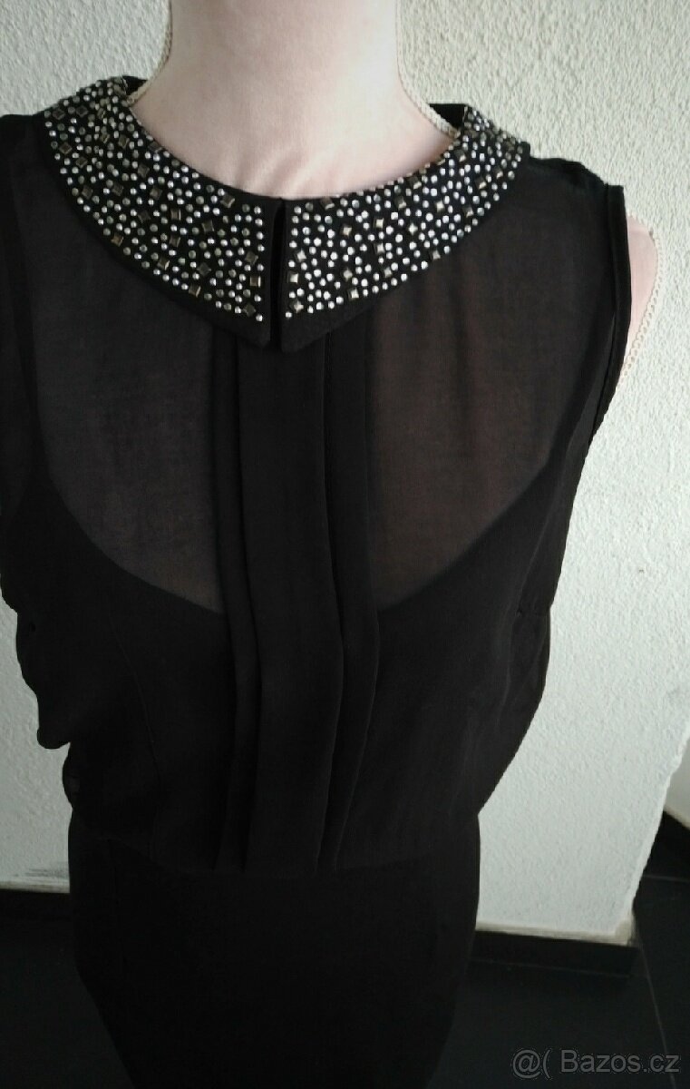 Černé šaty vel. S - 2