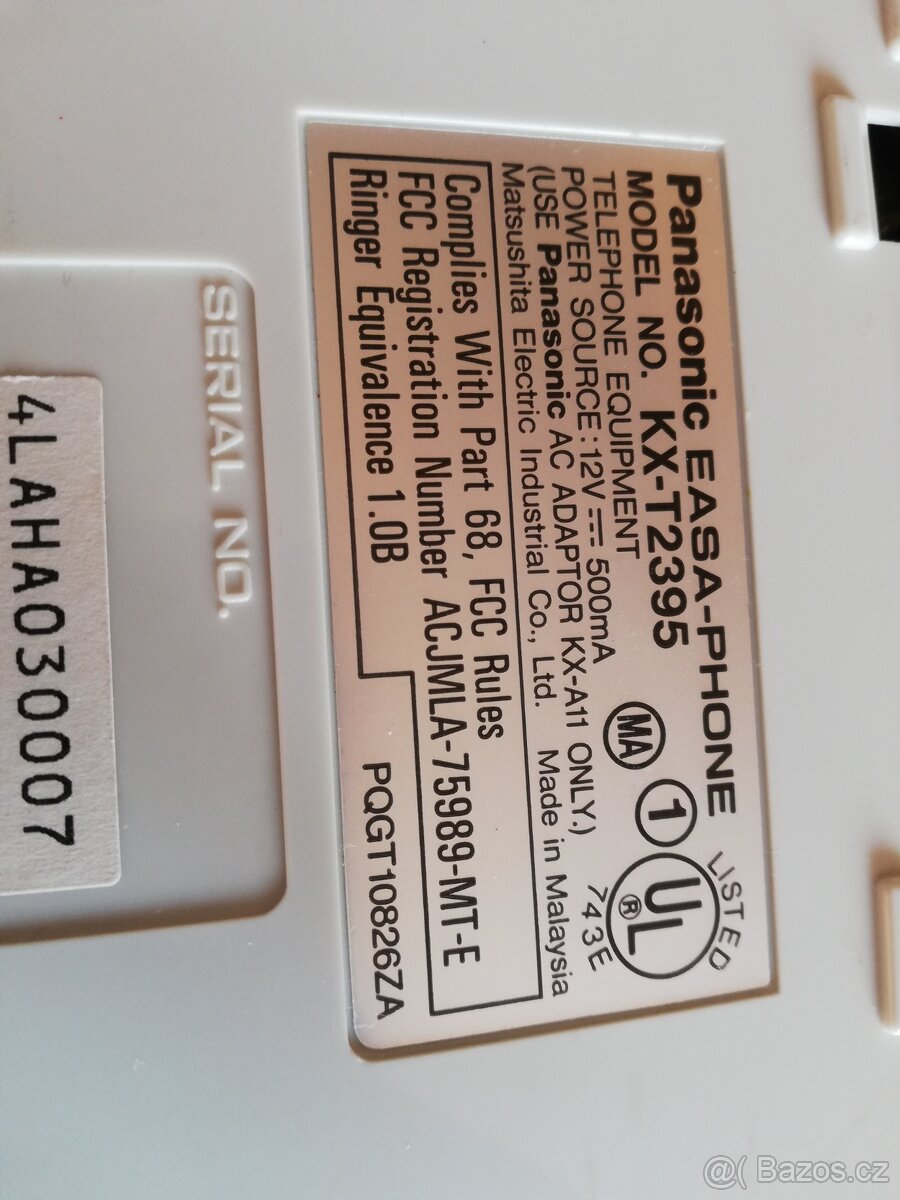 Telefon Panasonic se záznamníkem - 2