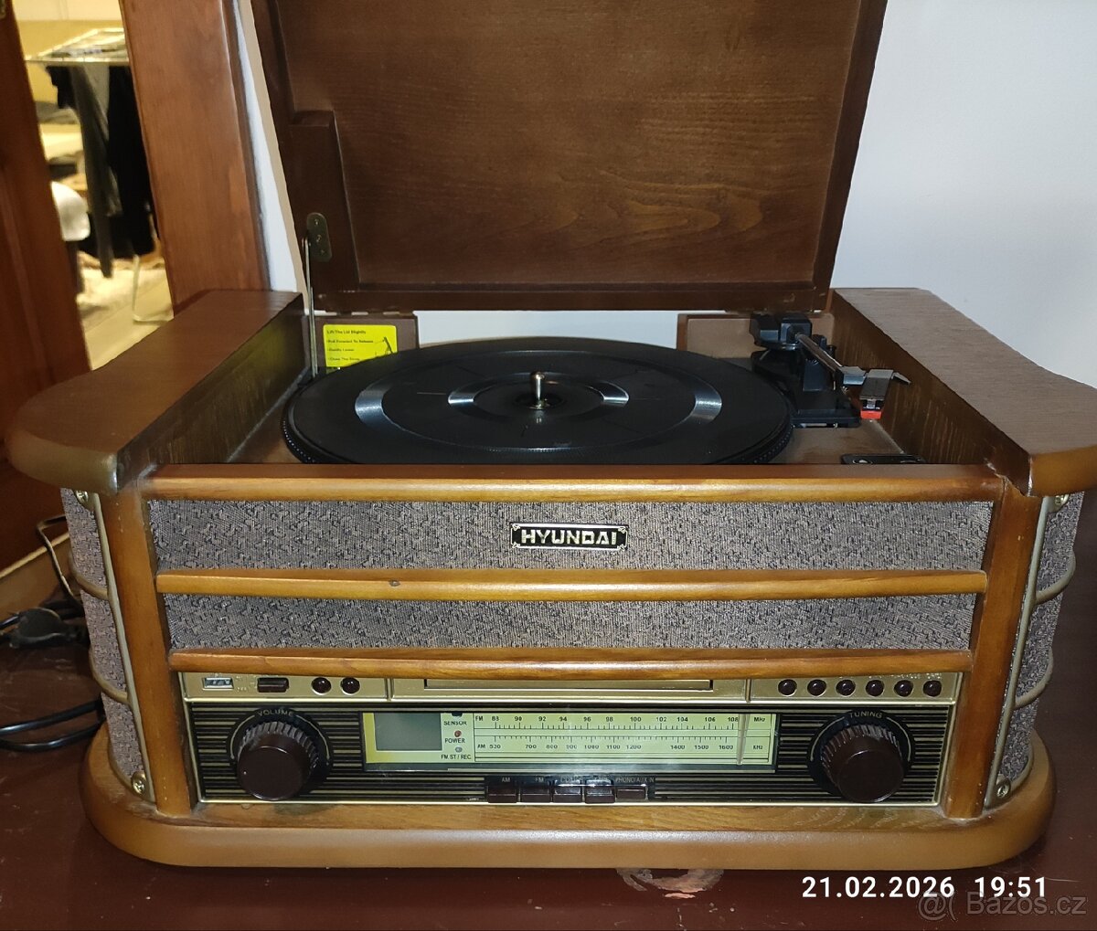 Retro gramofon Hyundai RTCC 513 RIP - 2