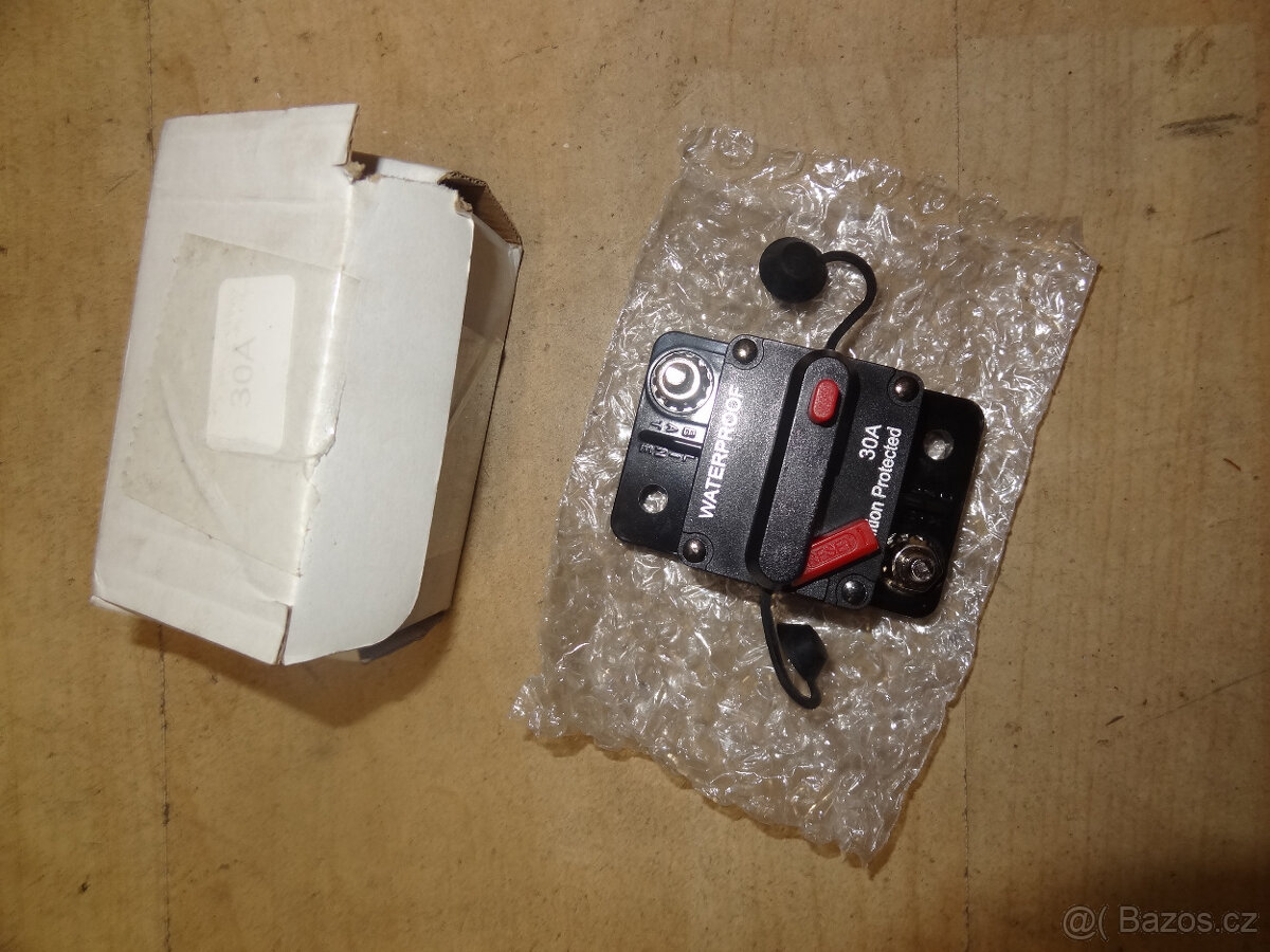 vodeodolny DC JISTIC VYPINAC 30A na lode a do vlhka - 2