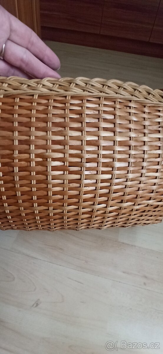 Proutěná retro kabelka - 2