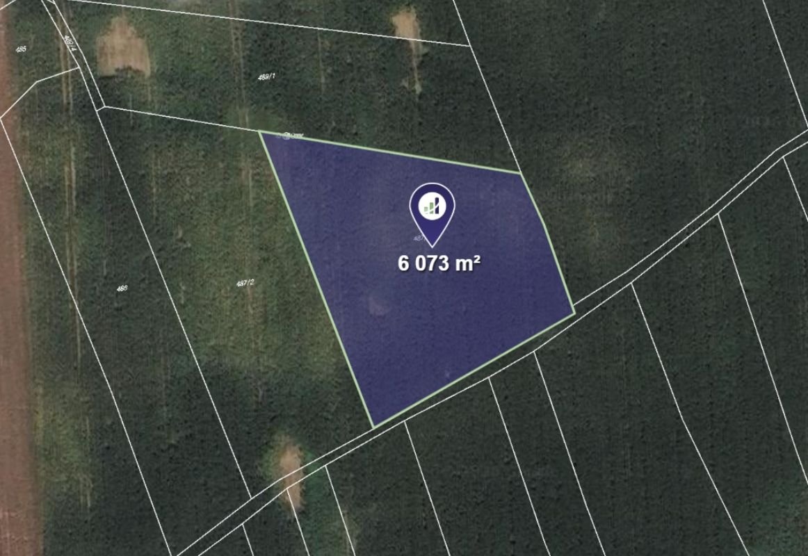 Prodej podílu 1/2 pole 7 052 m², Újezd - 2