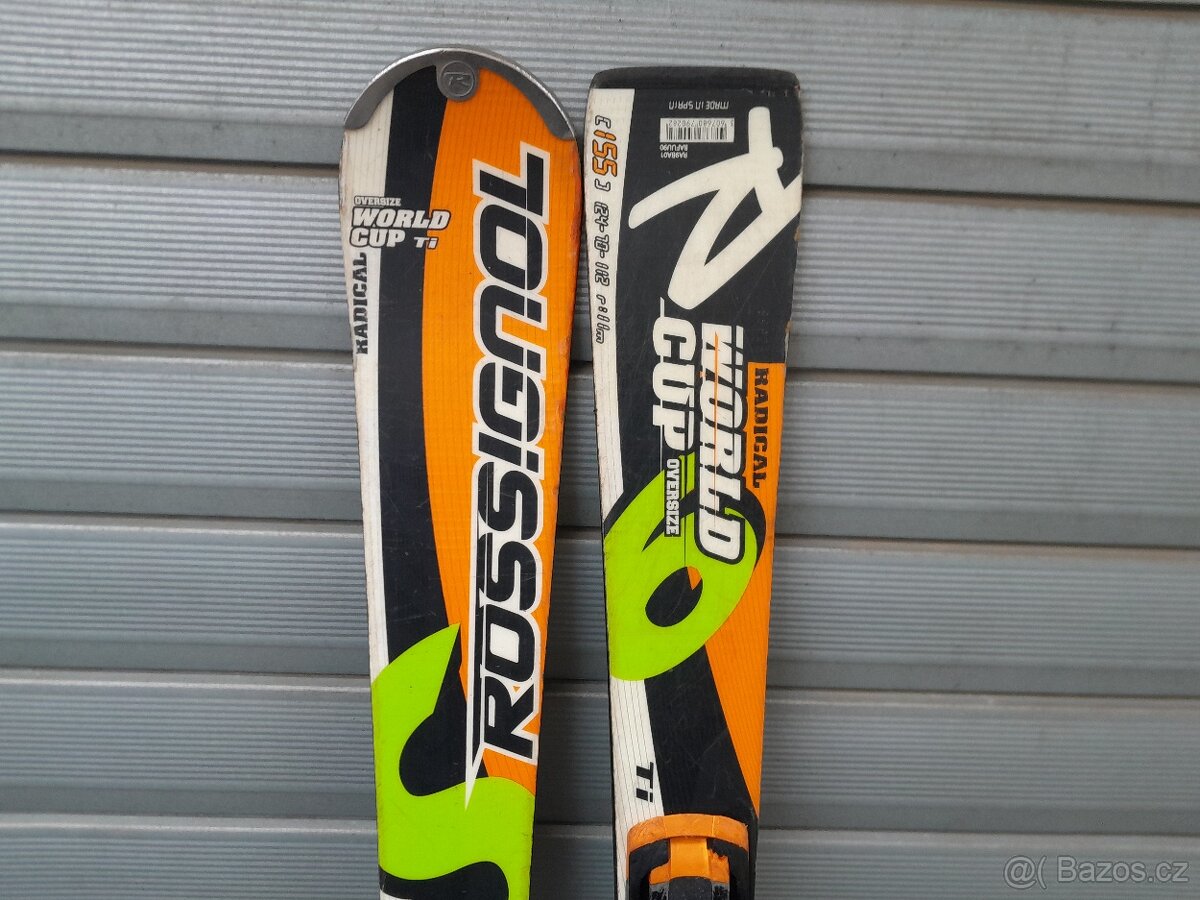 Lyže 155 Rossignol radical - 2