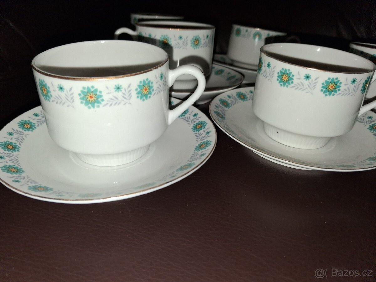 Porcelánový servis na kávu - 2