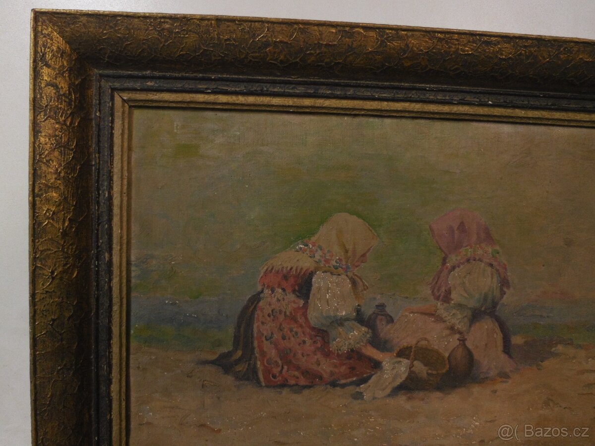 Dívky v Krojích, J. Vaníček - 2