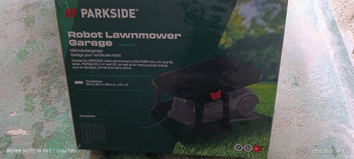 Robotická sekačka Parkside - 2
