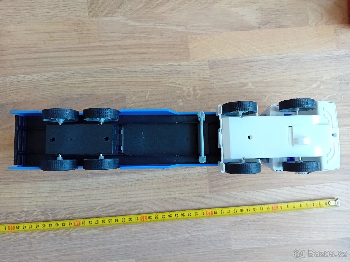 Auto kamion na autíčka, zvuky, světla, na setrvačník - 2