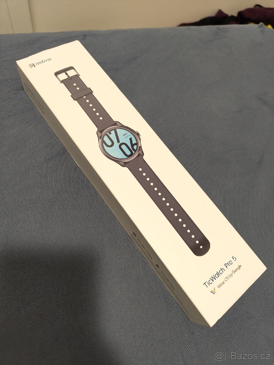 TicWatch Pro 5 GPS nový - 2