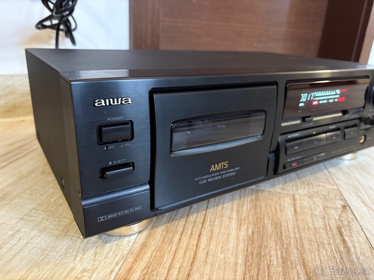 Aiwa AD-F550 hifi stereo cassette deck - 2