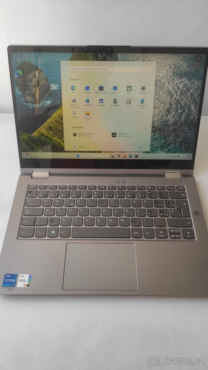 Lenovo ThinkBook 14s Yoga ITL i7, 16GB, SSD 512GB, W11pro. - 2