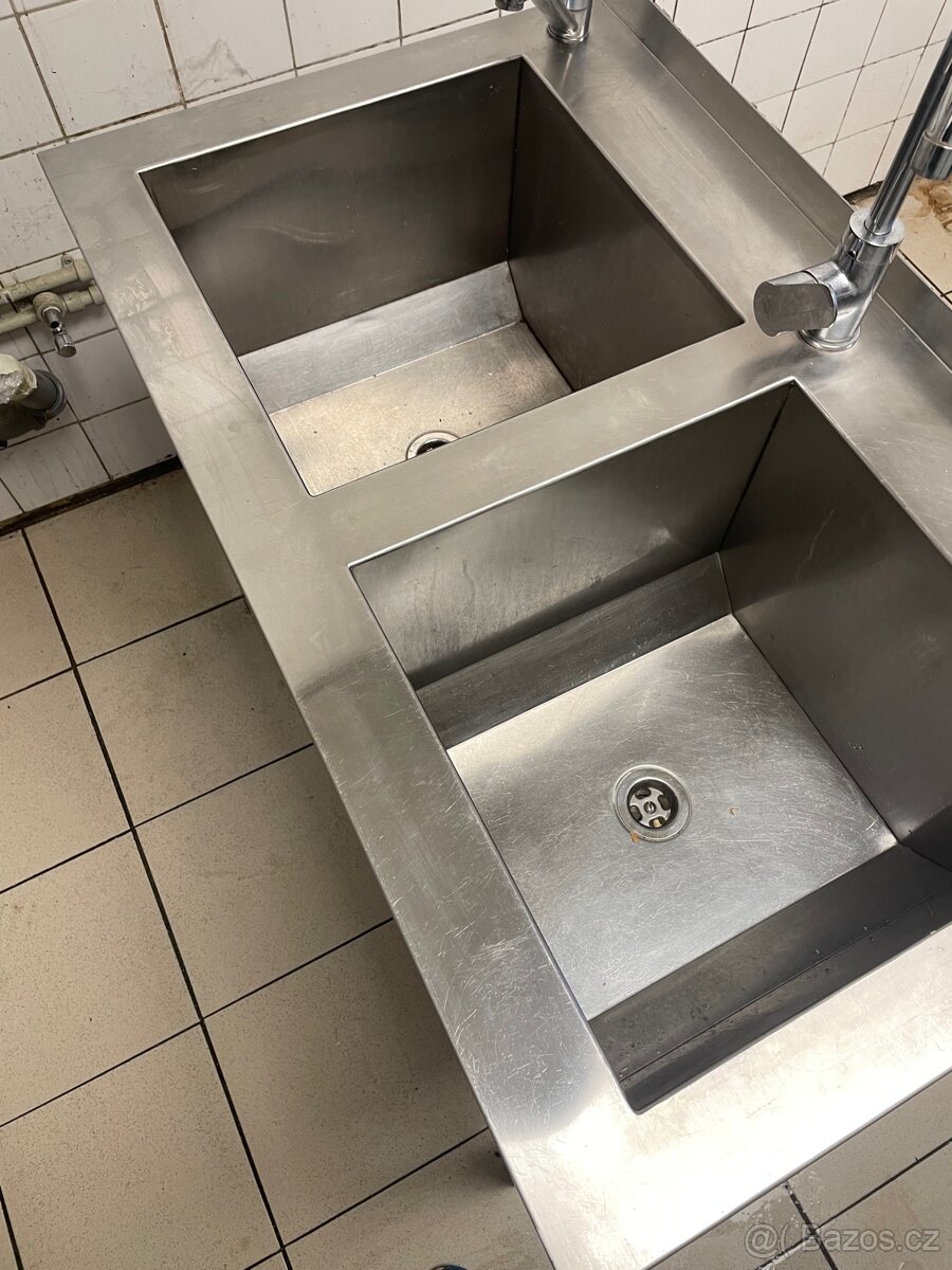 Nerez dvojdřez gastro - 2