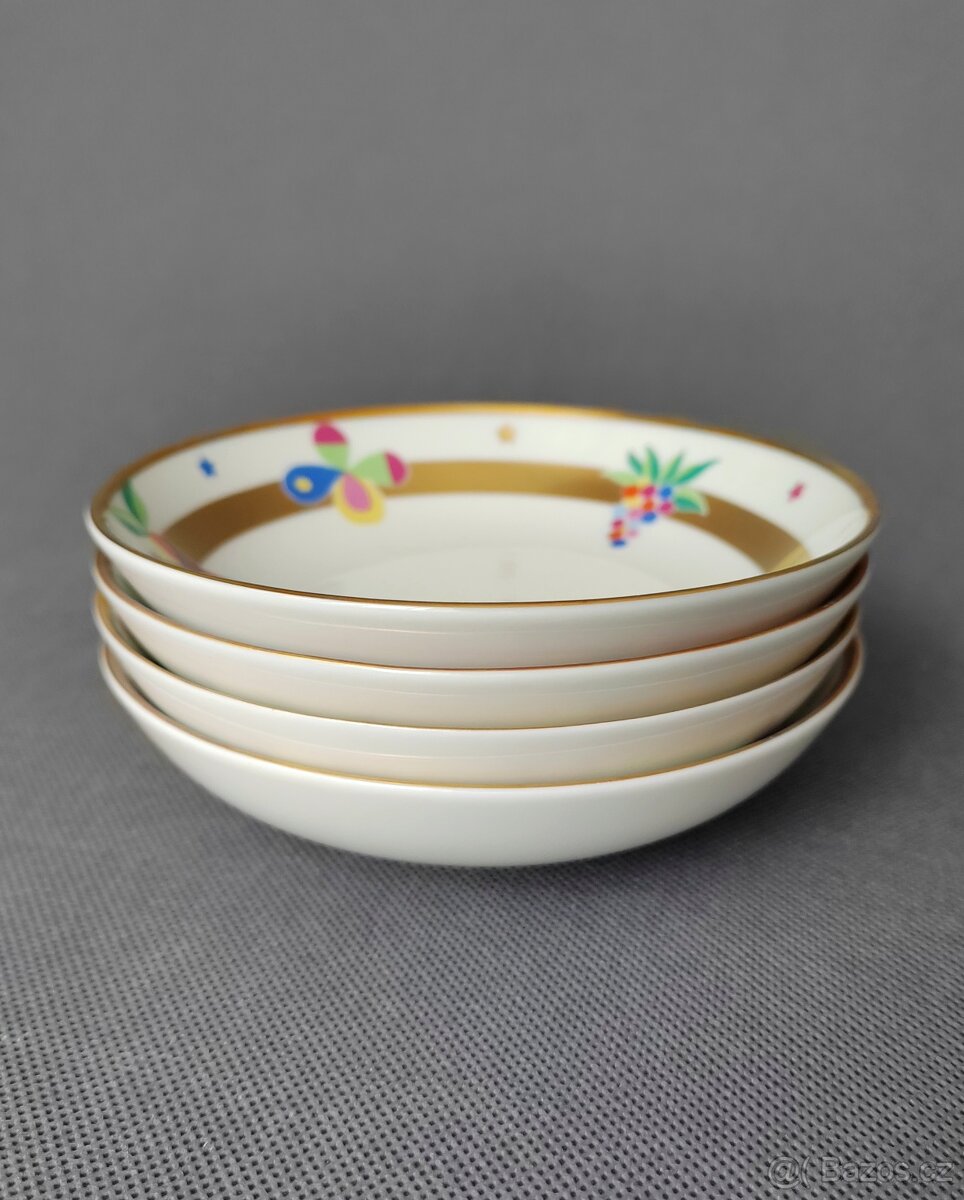 Nádherná sada porcelánových talířů/mini talířku od Rosenthal - 2