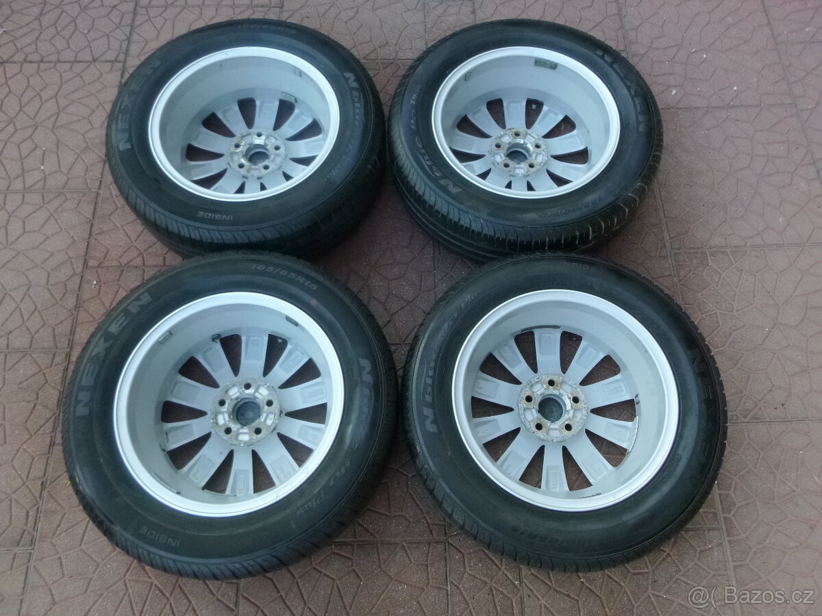 Letní sada alu kola originál Seat Ibiza 5x100 5,5Jx15 ET40 - 2
