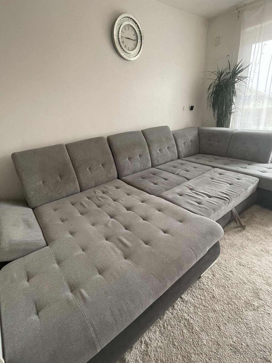 Rozkladací sedačka do U - 2